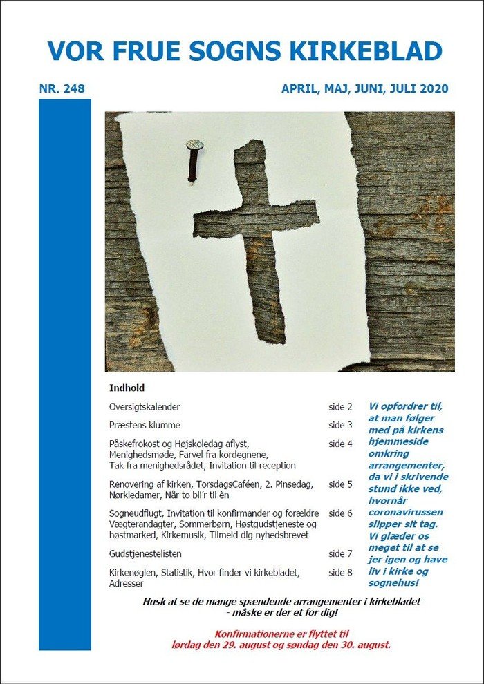 Arkiveret kirkeblad